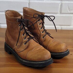 Fluevog Derby Swirl boots